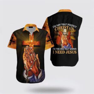 Jesus Hawaiian Shirt, Praying Hand I’m…