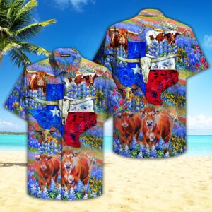 Texas Hawaiian Shirt, Born In Texas…