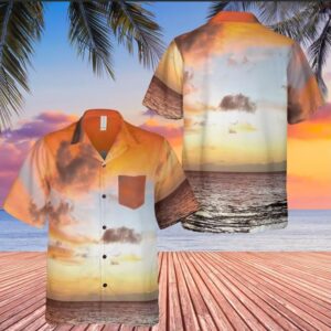 Texas Hawaiian Shirt, Devon McGee Custom…