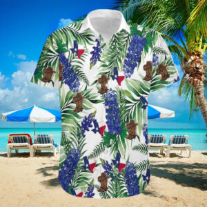 Texas Hawaiian Shirt, Hawaiian Aloha Shirts…