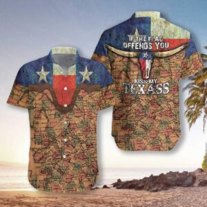 Texas Hawaiian Shirt, If The Flag…