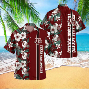 Texas Hawaiian Shirt, Texas A m…