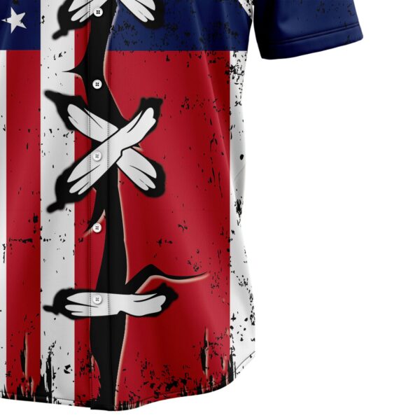 Texas Hawaiian Shirt, Texas American Flag G5730 Hawaiian Shirt