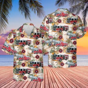 Texas Hawaiian Shirt, Texas Arlington Fire…