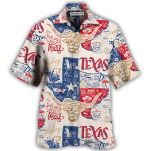 Texas Hawaiian Shirt, Texas Don’t Mess…