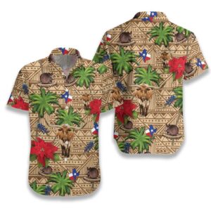 Texas Hawaiian Shirt, Texas Insignia 2…