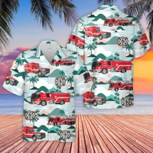 Texas Hawaiian Shirt, Texas Irving Fire…