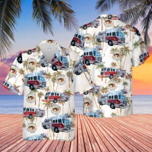 Texas Hawaiian Shirt, Texas Lubbock Fire…