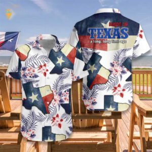 Texas Hawaiian Shirt, Texas Made In…