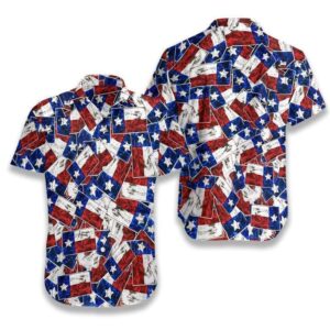 Texas Hawaiian Shirt, Texas Pattern 3D…