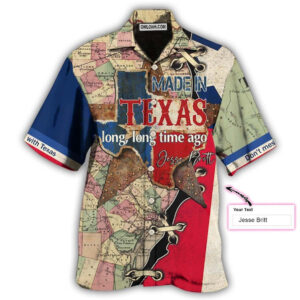 Texas Hawaiian Shirt, Texas Peace Life…