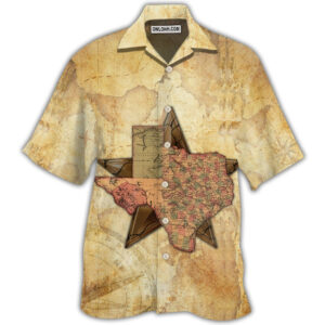 Texas Hawaiian Shirt, Texas Peace Life…