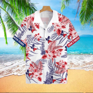 Texas Hawaiian Shirt, Texas Proud Bluebonnet…