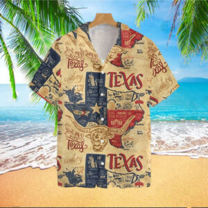 Texas Hawaiian Shirt, Texas Proud V1…