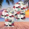 Texas Hawaiian Shirt, Texas San Angelo Fire Department EMS Hawaiian Shirt