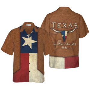 Texas Hawaiian Shirt, The Lone Star…