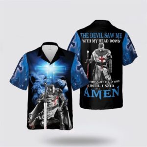 Jesus Hawaiian Shirt, The Devil Saw…