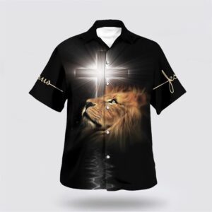 Christian Hawaiian Shirt, The Lion Of…