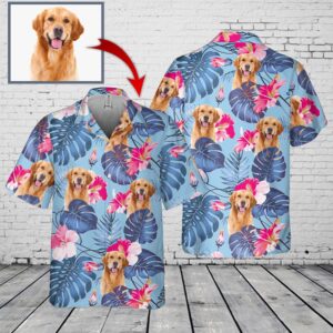 Us Navy Hawaiian Shirt, Custom Image…