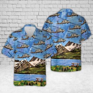 Us Navy Hawaiian Shirt, Navy MH-60…