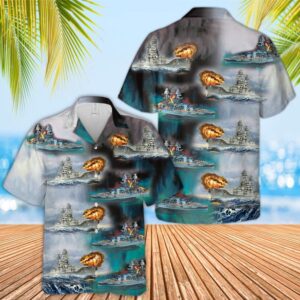 Us Navy Hawaiian Shirt, U.S.S. Arizona…