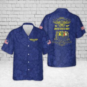 Us Navy Hawaiian Shirt, US Navy…