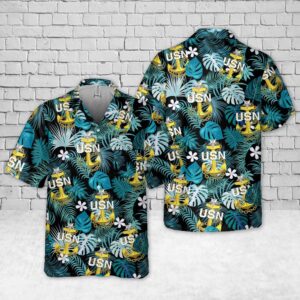 Us Navy Hawaiian Shirt, US Navy…