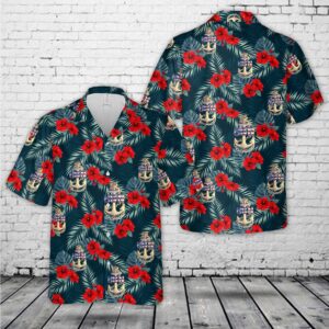 Us Navy Hawaiian Shirt, US Navy…