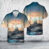 Us Navy Hawaiian Shirt, US Navy USS Essex (LHD-2) Hawaiian Shirt, Military Hawaiian Shirt