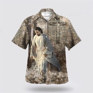 Christian Hawaiian Shirt, Way Maker Miracle…