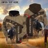 Belted Galloway Happiness Farming Personalized Name, Farm Name 3D Hoodie, Farm Hoodie, Farmher Shirt