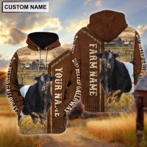 Belted Galloway Personalized Name, Farm Name…