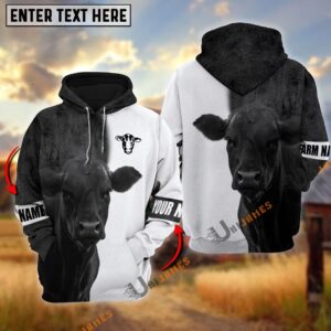 Black Angus Cattle And White Personalized…