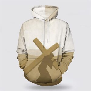 Christ Carrying The Cross 3D Hoodie,…