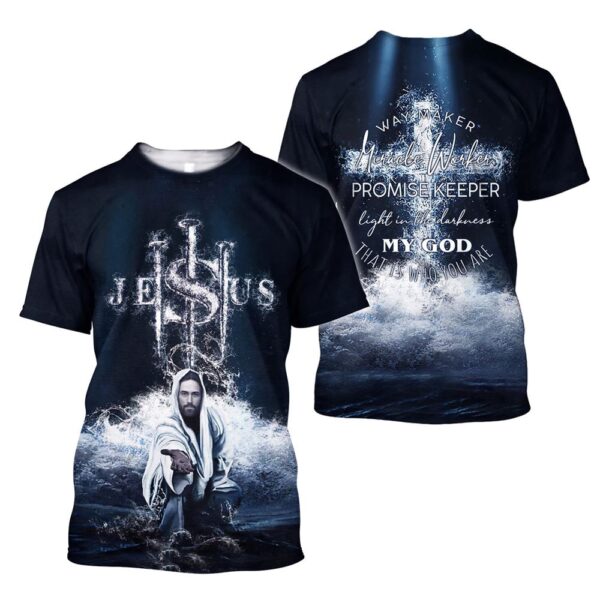 Christ Jesuss 3D T-Shirt, Christian T Shirt, Jesus Tshirt Designs, Jesus Christ Shirt