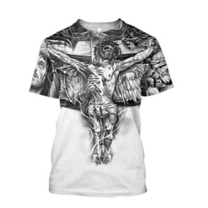 Christian Jesuss 3D T-Shirt, Christian T…
