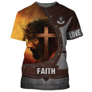 Christian Wooden Cross Love Jesus Faith 3D T Shirt Christian T Shirt Jesus Tshirt Designs Jesus Christ Shirt 1 a6iqyx.jpg