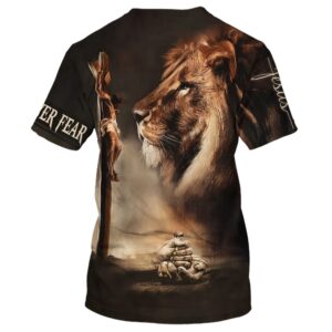 Crucified Christ Lion 3D T Shirt Christian T Shirt Jesus Tshirt Designs Jesus Christ Shirt 2 pif6gc.jpg