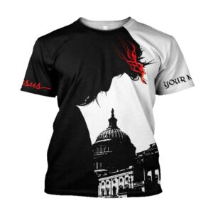 Customized God Bless America 3D T-Shirt,…