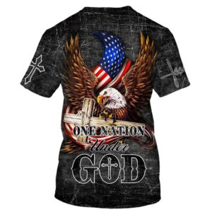 Eagle One Nation Under God 3D T Shirt Christian T Shirt Jesus Tshirt Designs Jesus Christ Shirt 2 w7fwn2.jpg