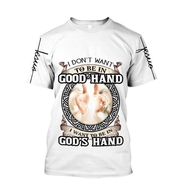 Easter Day Christian Hand Of God Jesus Customized Am Style 3D T-Shirt, Christian T Shirt, Jesus Tshirt Designs, Jesus Christ Shirt