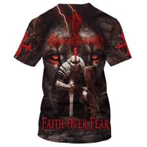 Faith Over Fear Knight Of The Lion 3D T Shirt Christian T Shirt Jesus Tshirt Designs Jesus Christ Shirt 2 ri9klq.jpg