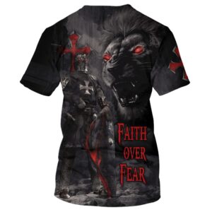 Faith Over Fear Warrior Lion 3D T Shirt Christian T Shirt Jesus Tshirt Designs Jesus Christ Shirt 2 ecaeuv.jpg