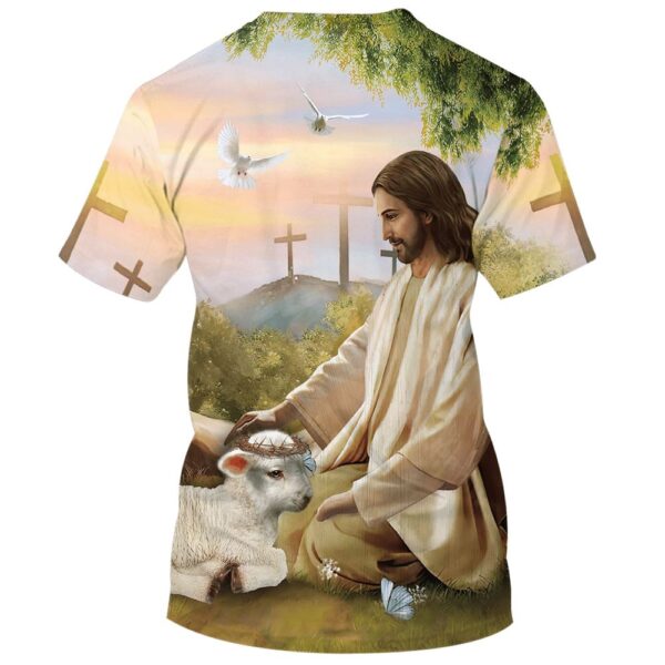 Give It To God And Go To Sleeps 3D T-Shirt, Christian T Shirt, Jesus Tshirt Designs, Jesus Christ Shirt