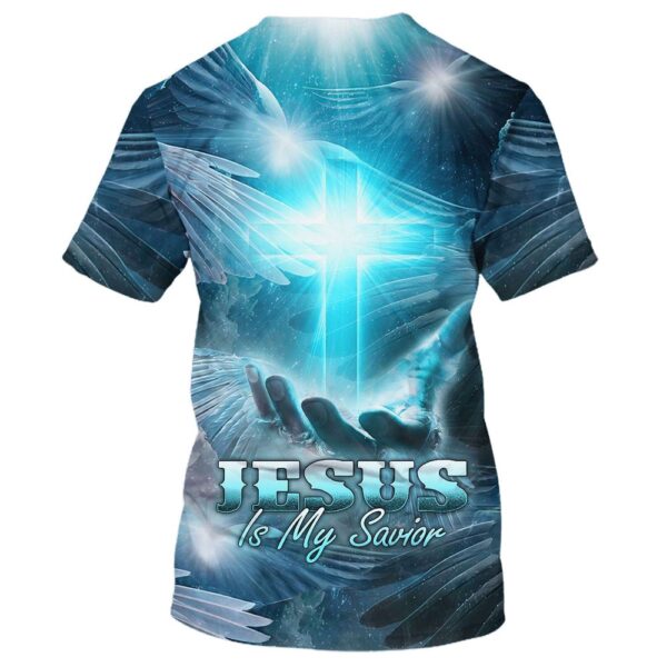 Hand Holding Cross 3D T-Shirt, Christian T Shirt, Jesus Tshirt Designs, Jesus Christ Shirt