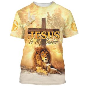 Hand Of God Lion Lamb 3D T Shirt Christian T Shirt Jesus Tshirt Designs Jesus Christ Shirt 1 jnmmzc.jpg