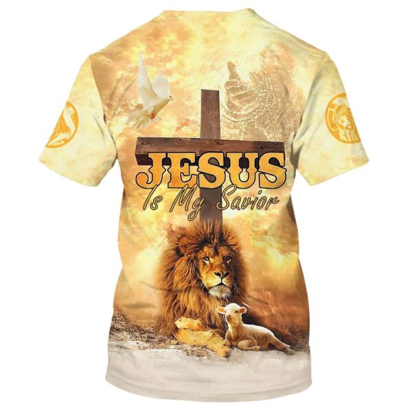 Hand Of God Lion Lamb 3D T-Shirt, Christian T Shirt, Jesus Tshirt Designs, Jesus Christ Shirt
