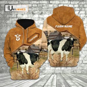 Holstein Cattle Personalized Name Farming Life…