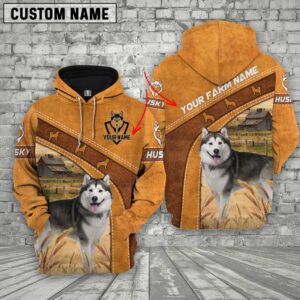 Husky Races Custom Name Printed 3D…