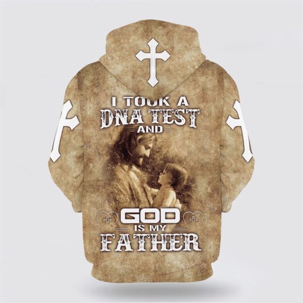 I Took A Dna Test And God Is My Father Hoodie Jesus And Baby 3D Hoodie, Christian Hoodie, Bible Hoodies, Scripture Hoodies